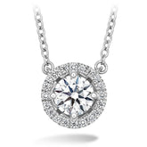 Hearts On Fire Joy Diamond Pendant in White Gold - Dracakis Jewellers